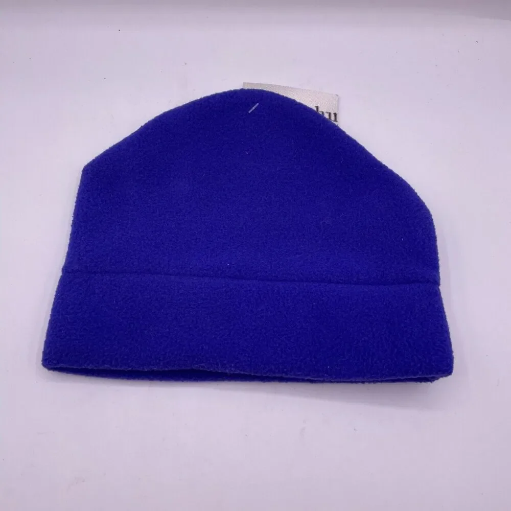 Columbia Kvichak Hat Beanie Winter Blue Huckleberry VTG Youth Size Small Medium